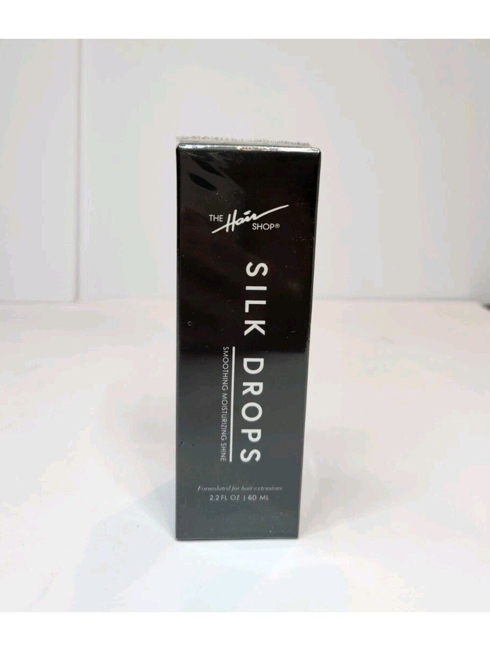 The Hair Shop Silk Drops Smoothing Moisturizing Shine 2.2 Oz 60 mL NEW SEALED